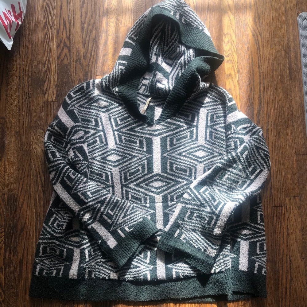 Free People hooded sweater